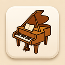 icon_hardware_piano_origami icon preview