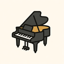 icon_hardware_piano_simplified icon preview
