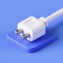 icon_hardware_plug_3d_isometric icon preview