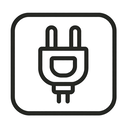 icon_hardware_plug_filled icon preview