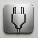 icon_hardware_plug_metallic icon preview