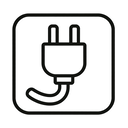 icon_hardware_plug_outline icon preview