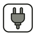 icon_hardware_plug_rounded icon preview