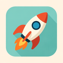 icon_hardware_rocket_flat_pastel icon preview