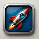 icon_hardware_rocket_metallic icon preview