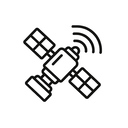 icon_hardware_satellite_line_art icon preview
