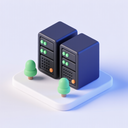 icon_hardware_server_3d_isometric icon preview