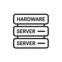 icon_hardware_server_line_art icon preview