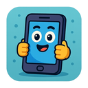 icon_hardware_smartphone_cartoon icon preview