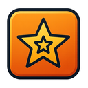 icon_hardware_star_bold icon preview
