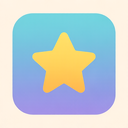 icon_hardware_star_flat_pastel icon preview