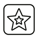 icon_hardware_star_outline icon preview