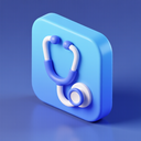 icon_hardware_stethoscope_3d_isometric icon preview