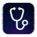 icon_hardware_stethoscope_digital_glitch icon preview