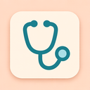 icon_hardware_stethoscope_flat_pastel icon preview