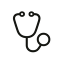 icon_hardware_stethoscope_minimal_outline icon preview