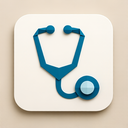 icon_hardware_stethoscope_origami icon preview