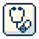 icon_hardware_stethoscope_pixel_art icon preview