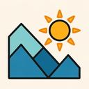 icon_hardware_sun_geometric icon preview