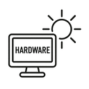 icon_hardware_sun_line_art icon preview