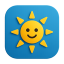 icon_hardware_sun_rounded icon preview