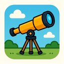 icon_hardware_telescope_cartoon icon preview