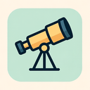 icon_hardware_telescope_flat_pastel icon preview