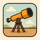 icon_hardware_telescope_origami icon preview