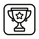icon_hardware_trophy_monochrome icon preview