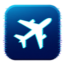 icon_health_airplane_digital_glitch icon preview