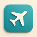 icon_health_airplane_elegant icon preview