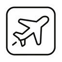 icon_health_airplane_line_art icon preview