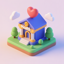 icon_health_bank_3d_isometric icon preview