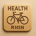 icon_health_bicycle_embossed icon preview