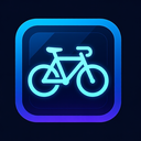 icon_health_bicycle_futuristic icon preview