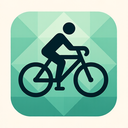 icon_health_bicycle_geometric icon preview