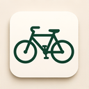 icon_health_bicycle_minimalist icon preview