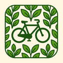 icon_health_bicycle_organic_pattern icon preview