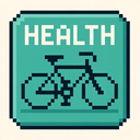 icon_health_bicycle_pixel_art icon preview