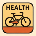 icon_health_bicycle_retro icon preview