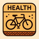 icon_health_bicycle_tribal icon preview
