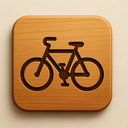 icon_health_bicycle_wooden icon preview