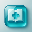 icon_health_book_glassy icon preview