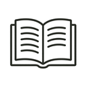 icon_health_book_minimal_outline icon preview