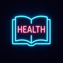 icon_health_book_neon icon preview