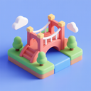 icon_health_bridge_3d_isometric icon preview