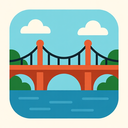 icon_health_bridge_flat_design icon preview