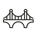 icon_health_bridge_minimal_outline icon preview