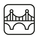 icon_health_bridge_outline icon preview