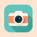 icon_health_camera_flat_pastel icon preview